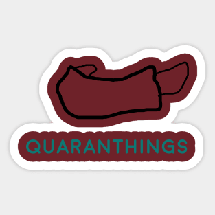 Quaranthings Sticker